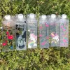 500 ml plastkartonvattenflaskor BPA GRATIS CLEAR TRANSPARENT utomhus Square Juice Box Wholesale