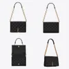 verkoop van klassieke uitstraling geruite schoudertassen voor dames, luxe designer handtassen voor dames, kettingportemonnee, leer Cro279F