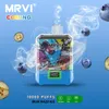 Original MRVI À VENIR 10000 bouffées Vape jetables 5% 3% 2% 0% bateau gratuit E Cigarettes avec écran LED Contrôle du flux d'air entrepôt local