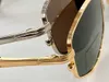 Солнцезащитные очки для мужчин и женщин, летние дизайнерские 1129, стиль, анти-ультрафиолетовая ретро-панель, полная рамка, случайная коробка 1129S