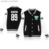 Damen Jacken Kpop Shinee Baseball Kleidung Uniform Mantel College Sweatshirt Stilvolle Hoodies Veste Homme Streewears L230916