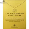 Hänghalsband Hela 50st Pack Hollow Moon Sun Gold Sliver Plated Alloy Charm Chain Colar Halsband för påminnelse287n