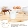 Serviessets Melkkannetje Theepot Containerhouder Theepot met grote capaciteit Koffiewinkel Maken Serveren Japanse stijl geconcentreerd