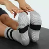 Uomo Addensare Caldo Uomo Donna Alto Lungo Sport Peluche Solido Camera Yogo Calzino Donna Donna Elastico Calzini da Pavimento Pantofola per Palestra LL x0916