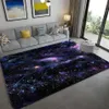 Galaxy Space Stars Wzór dywany do salonu w sypialni Dywanika Pokój dziecięcy Mata miękka flanelowa 3D wydrukowana do domu duża dywan y301d