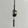 Montres de poche Vintage mignon petite boule montre à Quartz pour hommes femmes boîtier Transparent Fob chaîne pendentif collier horloge Collection cadeau