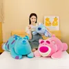 Peluche ours rose chiot mignon, poupée de dessin animé, oreiller doux, cadeaux pour filles en grandes tailles