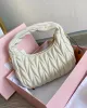 Mulheres tote bags bolsas designer sacos de ombro vaguear bolsa moda plissado macio pele carneiro hobo saco crossbody bolsas