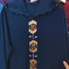 Ubranie etniczne kobiety Hidżab sukienka Turcja Abaya muzułmańskie z kapturem Diamentowe ubrania islamskie Marocain Caftan Musulman Djellaba Moroccan Kaftan Long