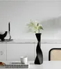 Vasi Vaso in ceramica nordica in bianco e nero Testa di albero a forma strana Spirale Soggiorno Ornamenti da tavolo Decorazione della casa
