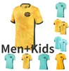 2023 Australie Hommes National Team Soccer Jersey Cooney-Cross Micah Carpenter Raso Hunt Wheeler Chidiac Gorry Vine Football Hommes et enfants Kits de chemises Enfants Adultes Femmes