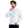 Мужские свитера, большие эластичные водолазки, однотонные пуловеры, длинные толстовки из 100% хлопка, мягкие мужские осенне-зимние облегающие толстовки Ma2299