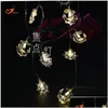 Led Strings Cute String Lights Anchor Ledlight Indoor Kid Bedroom Garland Curtain Window Decoration Party Holiday Trendy Guirnalda D Dh9Fp