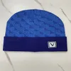 2023 Fashion Beanie Designer Hats Męskie czapki czaszki i damskie czapki fasoli jesienne/zimowe ciepłe dzianiny czapki narciarskie czapki Wysokiej jakości kratki z czapki w kratki luksusowe czapki termiczne czapki termiczne