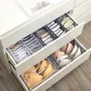 Dormitory Closet Organizer för underkläder Socks Home Cabinet Divider Storage Box Scarf BH BRA STRAMNEE