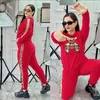 Kvinnors kostymer 2023 Autumn/Winter New Sports Fashion Checker Print Women's Set Luxury Brand Women's Two Piece Set