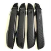 8Pcs Carbon Fiber Style Car Exterior Door Handle Grab Cover Bezel Trim Styling For Honda Civic 10th 2016 2017 RHD328K