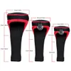 Outros produtos de golfe Pacote 1 conjunto Golf Wood Cover Golf Headcovers para Driver Fairway Hybrid 1 3 UT Woods Golf Wood Club Protector 230915