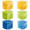 Puzzle et jouets d'éducation précoce Transparent 3D perles de marche labyrinthe marbre Intelligence décompression Rubix Cube jouets pour adulte miroir qualité Puzzle labyrinthe coureur