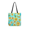 diy Cloth Tote Bags custom men women Cloth Bags clutch bags totes lady backpack professional sunflower Versatile personalized couple gifts unique 26772