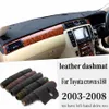 För Crown S180 2003 2004 2005 2006 2007 2008 Läder DashMat Dashboard Cover Pad Dash Mattmatta bil Styling Accessories267E