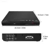 DVD VCD Player 2023 New 1080P Desktop DVD Media Player for TV Region AV Output USB Top Quality Disc Players for Durability 2200W L230916