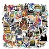 Car sticker 10 50 100pcs Anime Stickers Totoro Spirited Away Princess Mononoke Ghibli Hayao Miyazaki Aesthetic Student Stationery 2334