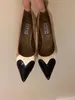 Donne di lusso sexy High Love sandalo designer in vernice sandali con fondo piatto amore moda banchetto di alta qualità scarpe da festa taglia 35-41
