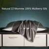 Bathing Tubs Seats Natural 22 Momme 100 Mulberry Silk satin multicolor pillowcases pillow cases Envelope Clre standard queen king 4874cm 230915