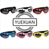 Yuexuanデザインベストセラーファッションペットグラスゴーグル6カラー折りたたみ可能な調整可能な小型犬UV保護サングラス犬猫のアクセサリーペットサプライ