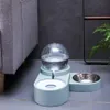 自動ペットフィーダー食器猫犬のポットボウルsミディアムスモールディスペンサー用食品噴水Y2009173159