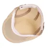 Bérets hommes chapeau décontracté maille casquettes pour printemps été automne Cabbie casquette plate creux respirant sboy béret Ivy 230915