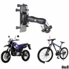 Bilhållare Justerbar motorcykelcykelcykel Mobiltelefon Suffsäkert styret för LG x 8 7 6 6S plus Drop Delivery Mobiles M DHLQO