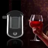 Alkoholtestare Professional Digital Breathalyer Breath Analyzer med stor digital LCD -skärm 5 PCS MUNPIECES1244A