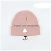 2023 Projektanci czapka czapka scl capwininter unisex kaszmirowe litery swobodne czapki z maski na zewnątrz ciepłe mticolor czapki moda Drop d dhktg
