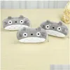 قلم رصاص حقائب الجملة 15 PCS الكثير من الرسوم المتحركة Totoro Style Plush Zipper Cosmetic Bag Bacts Writing Supplies Office School Supplies257d Dr Dhxsx