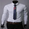 Chemise à rayures pour hommes, nouveau design, 3 couleurs, chemise formelle américaine et européenne pour hommes, printemps automne 2014, travail we241o