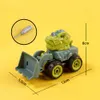 Dinosaur Buil Block Kararting Suit Block Truck Lepins Model Toy Zestaw Dinosauri Rex Block Transport Pojazd jurajski światy dinozaurowe zabawki dla chłopców świąteczne prezenty