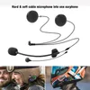 Nyaste DCONN T-MAX M Trådlös motorcykelhjälm Bluetooth-hörlurar med mikrofon för telefonsamtal1238s