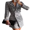 Womens Jackets Dresses Blazers Suit Lady Office Suits Pockets Business Notched Blazer Coats288x