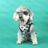 Black Mesh Pets Vest T Shirt Jacquard Pet Vests Shirts Dog Apparel Summer Breattable Schnauzer Dogs Clothing261L