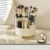 Storage Boxes Holder Container Makeup Skincare Cosmetic Women Rotating Box For Brush Palette 360° Eyeshadow Organizer Desktop