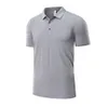 Lulus Sports Men 's Polo Shirt Mens 빠른 건조한 땀 찰음 운동 짧은 탑 남자 슬리브 R275 플러스 사이즈 5xl