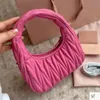 Mulheres tote bags bolsas designer sacos de ombro vaguear bolsa moda plissado macio pele carneiro hobo saco crossbody bolsas