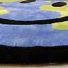 Creative Smiley Carpet Earth Дверные коврики Решетчатый напольный коврик Smiley Carpet252a