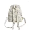 Mochilas escolares Bolso de mujer versátil Mochila elegante con correas ajustables y múltiples compartimentos