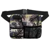 Heuptassen Hawaii Tropisch Bladeren Patroon Outdoor Werktas Ritsen Heuptas Klassieke Vuilafstotende Handtas Zijzakken Crossbody Tas