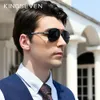 Sunglasses Frames KINGSEVEN Design Aviation Alloy Frame HD Polarized Sunglasses For Men UV400 Protection 230915