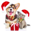 Ropa para perros 30 unids pajarita con campana para Navidad Pequeño gato Bowties Corbatas Perros Accesorios de aseo 230915