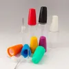 Botellas cuentagotas de plástico con puntas de metal 10ML 15ML 20ML 30ML Botella de aguja vacía para E Líquido PET Botella transparente Vapor Jugo de ojos Ektlk